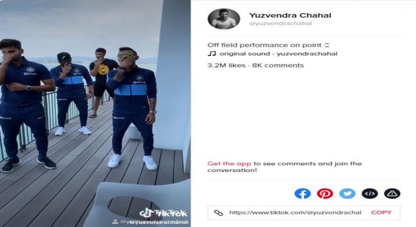 Ace badminton player Saina Nehwal and cricketer Yuzvendra Chahal have been sharing creative yet fun videos on the short-video making platform TikTok.