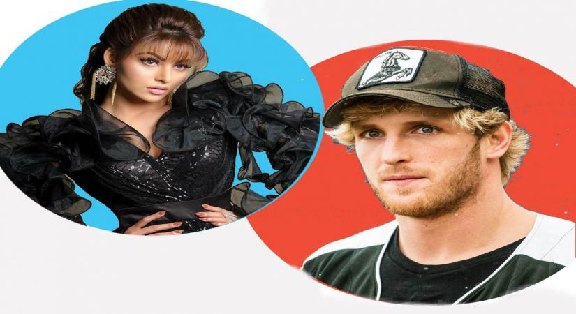 Lockdown diaries: Urvashi Rautela goes live online with US YouTuber Logan Paul.
