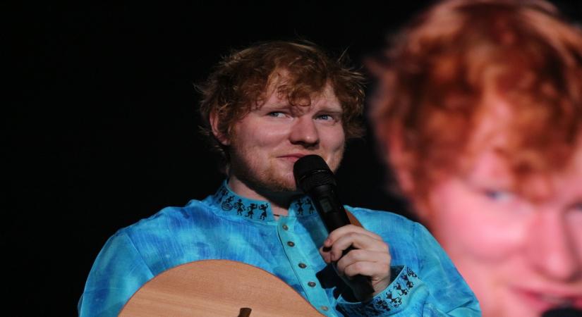 Singer Ed Sheeran