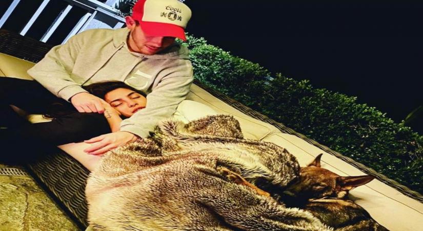 Actress Priyanka Chopra Jonas and her pop star husband Nick Jonas may have self-quarantined in the wake of the coronavirus outbreak, but the couple never misses a chance to engage in PDA on social media.