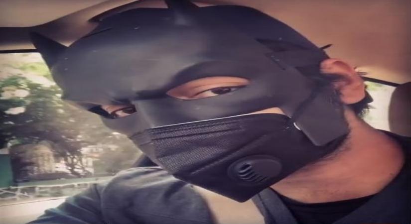 Ali Fazal channels inner Batman to help people in need.