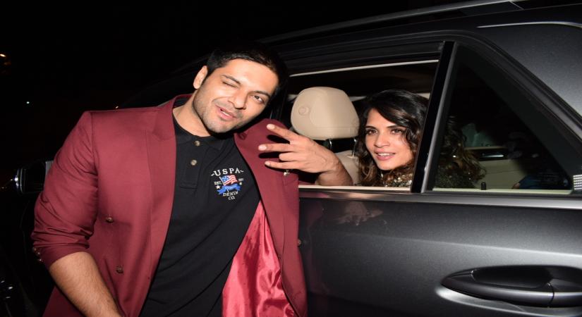 Mumbai: Actor Ali Fazal during a pre-christmas party hosted by actress Richa Chadha in Mumbai on Dec 22, 2017. (Photo: IANS)