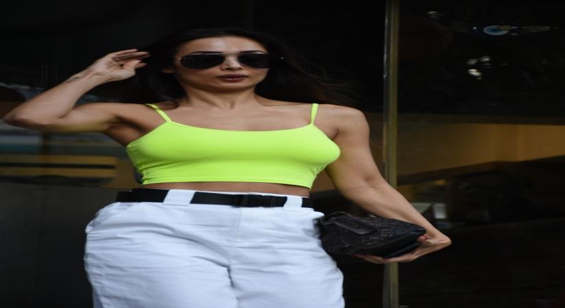 Mumbai, April 1 (IANS) Actress-model Malaika Arora can cook too! Those who have a sweet tooth should visit her Instagram story, to check out besan ladoos she has dished out.	(File Photo: IANS)