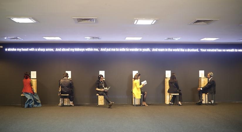 Achia Anzi's Colonial Times showcased at IAF 2020, as part of "Urban Reimagined 2.0", curated by Ravi Agarwal for Serendipity Arts Festival