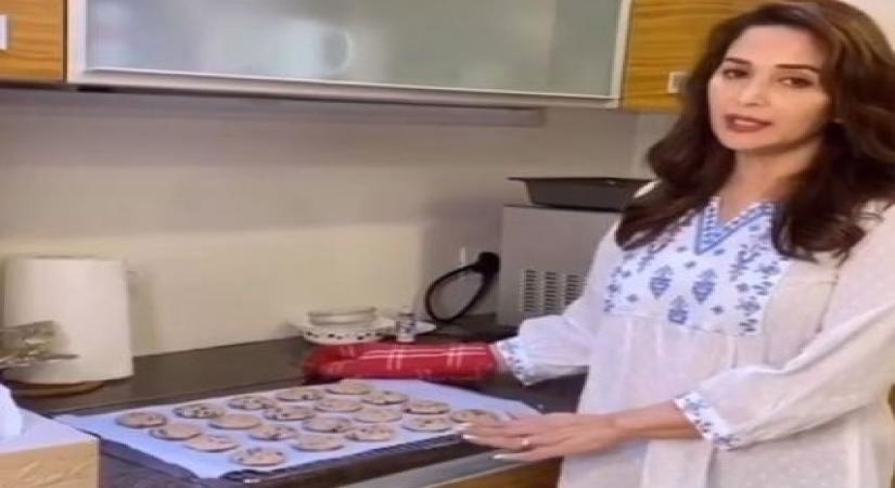 Madhuri Dixit-Nene shares recipe of her favourite cookies.