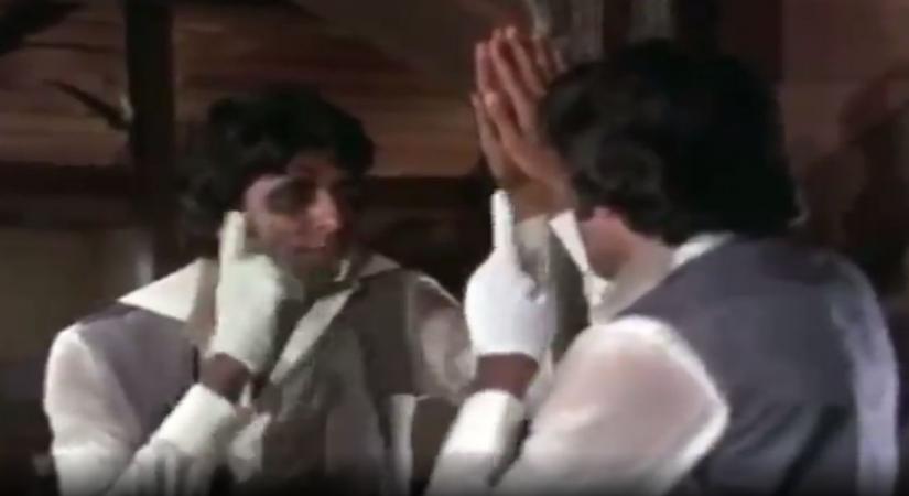 Big B shares comic scene from 'Amar Akbar Anthony'