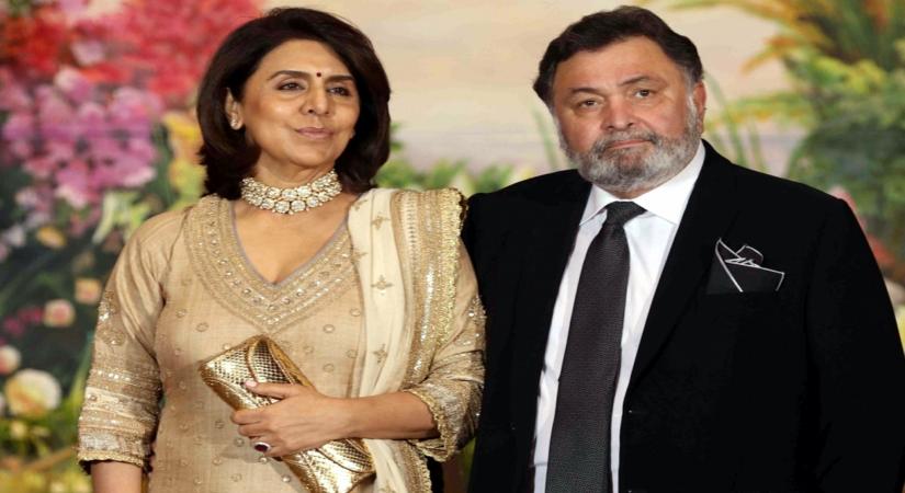 Rishi Kapoor and his wife Neetu Kapoor. (Photo: IANS)