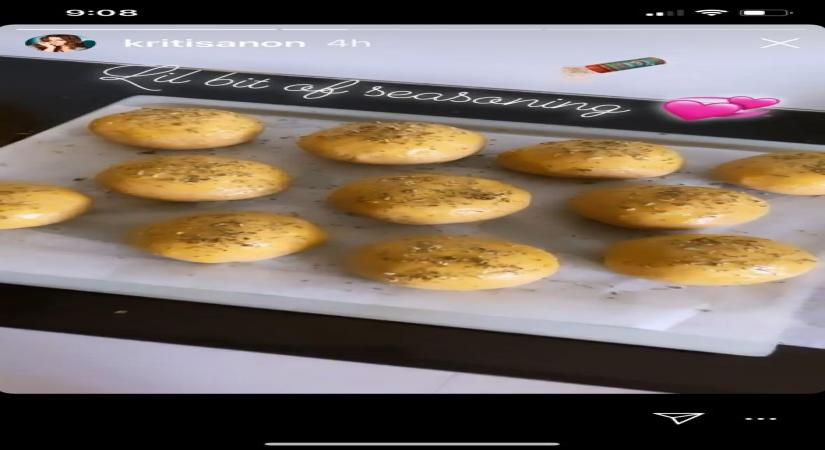 Kriti Sanon bakes soft buns to bust lockdown boredom.