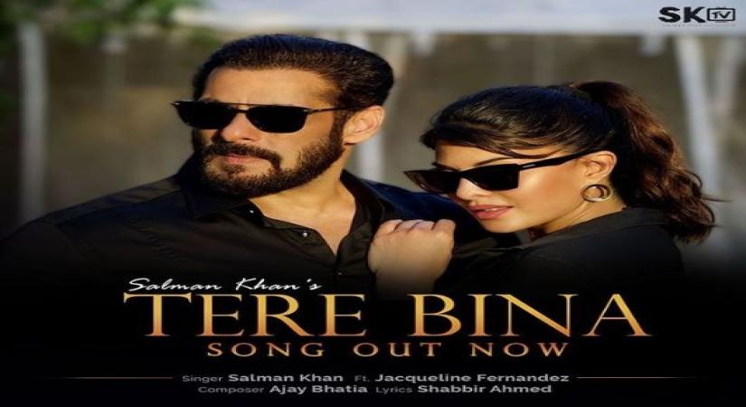 Mumbai, May 18 (IANS) Salman Khan's romantic song "Tere Bina", which was shot in the superstar's Panvel farmhouse, has got lots of love from his fans.