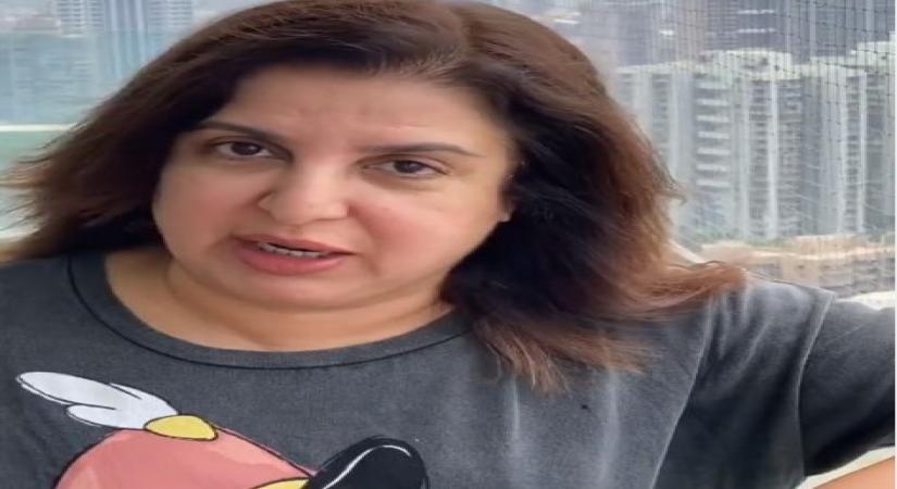 Mumbai, May 21 (IANS) Choreographer-filmmaker Farah Khan tried knitting a hairband but failed, though her attempt has not gone in vain.