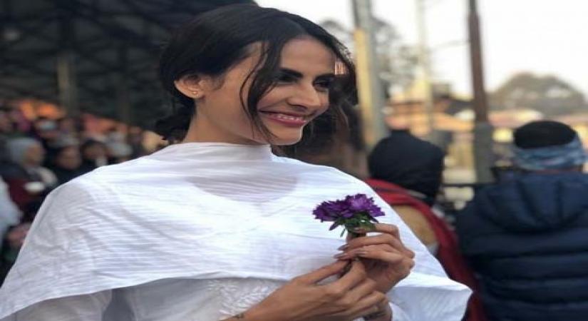 Actress Mandana Karimi recalls bruising herself while practising pole dance for her role in the new web series, "The Casino".