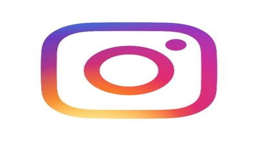 Instagram logo.