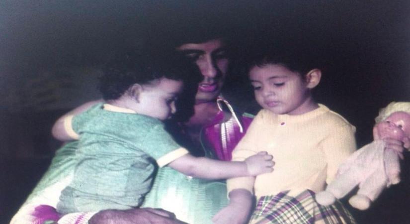 Abhishek recalls being thrown off the set of Big B's 'Pukar' as a kid.