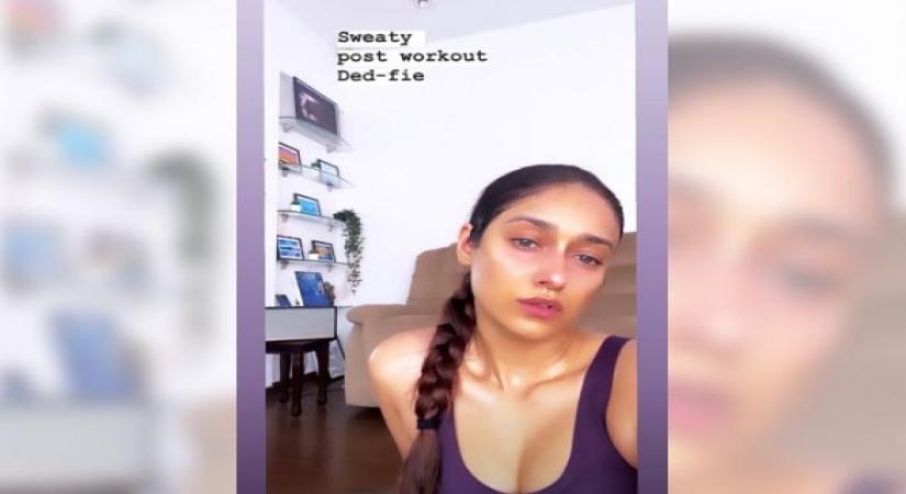 Ileana flaunts post-workout glow