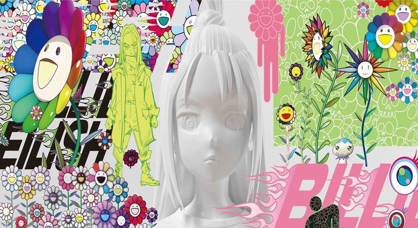 Billie Eilish You Should See Me in a Crown By Takashi Murakami
