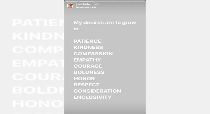 Justin Bieber shares his desire to help others in need.