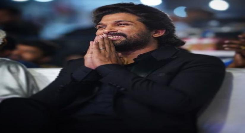 Hyderabad, July 4 (IANS) Telugu superstar star Allu Arjun took to social media to share the moment of his daughter Arha taking baby steps.