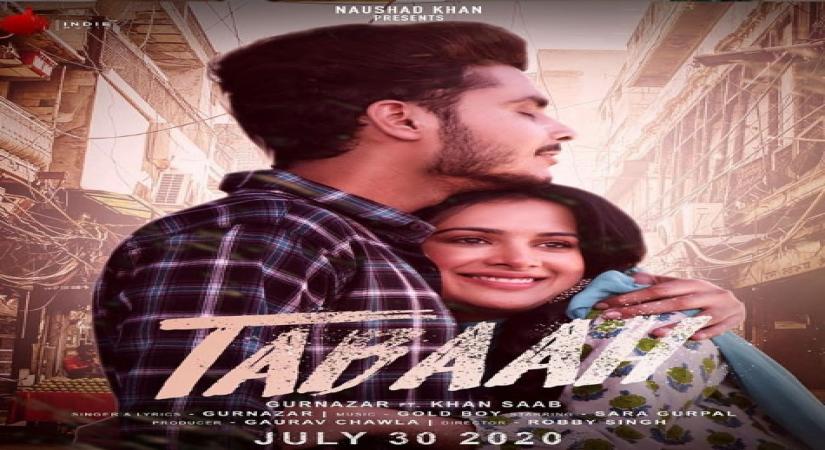 Gurnazar Chattha's new song 'Tabaah' talks of 'pain of love'.