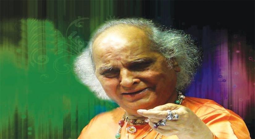 Vocalist Pandit Jasraj.