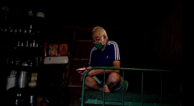 Hansal's job of the day: Reading stories to kids from small tribal settlement.