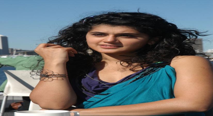 Hyderabad: Actress Taapsee Pannu. (File Photo: IANS)