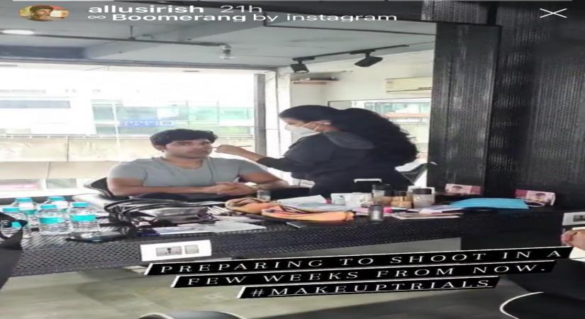 Telugu star Allu Sirish gears up to shoot in a few weeks.