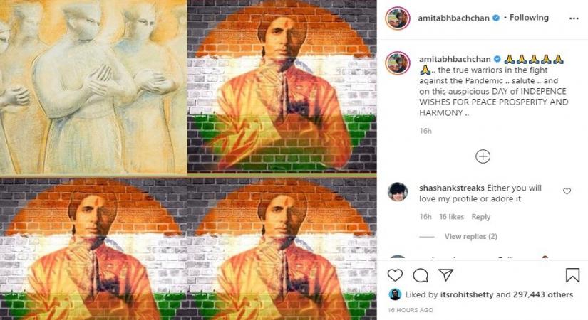 Film celebs wish India on Independence Day