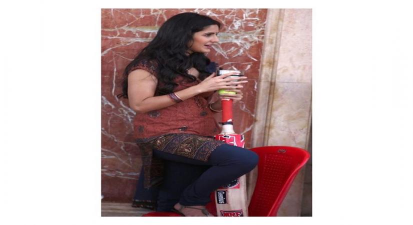 Katrina is missing playing cricket.