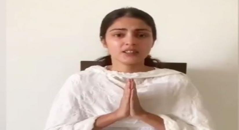 Rhea Chakraborty issues video: 'Satyamev Jayate. The truth shall prevail'