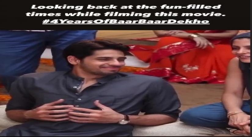 Baar Baar Dekho turns 4: Sidharth Malhotra looks back