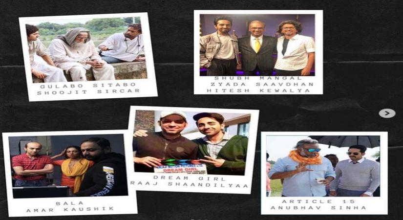 Ayushmann thanks directors on World Gratitude Day.