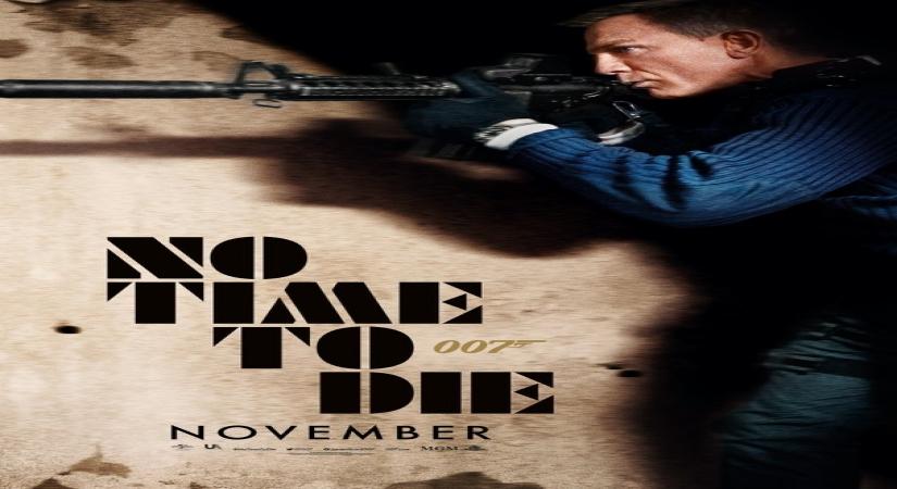 'No Time To Die' new poster: Daniel Craig takes aim for a final box office shot.