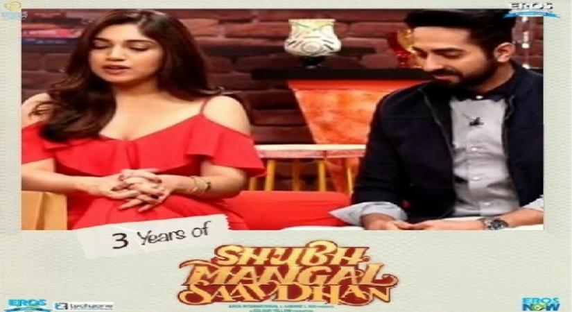 Shubh Mangal Saavdhan turns 3: Bhumi calls Ayushmann her best co-star