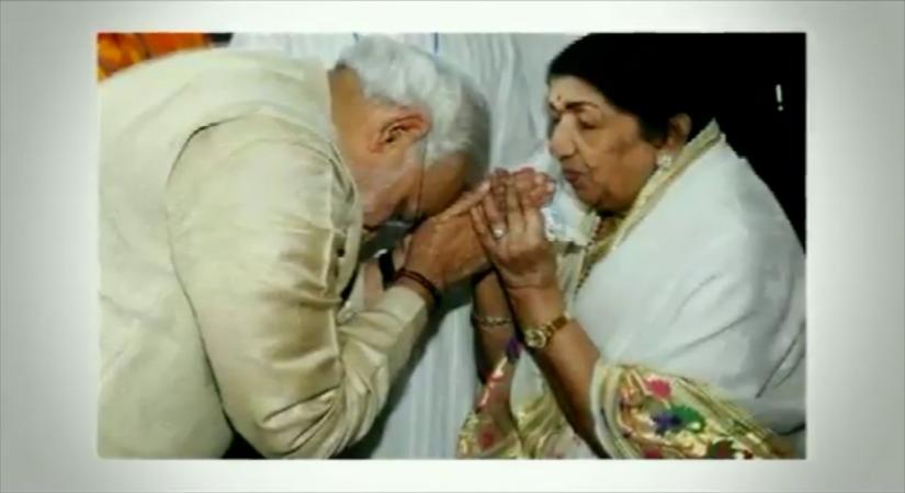 PM speaks to Lata Mangeshkar on her birthday.