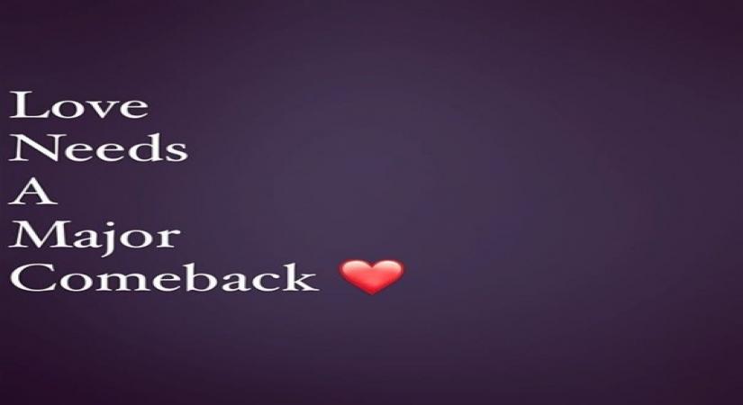 Vijay Varma: Love needs a major comeback.