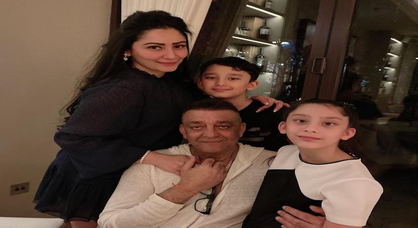 Sanjay Dutt reunites with kids in Dubai after months