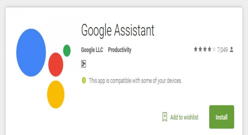 Google assistant logo.