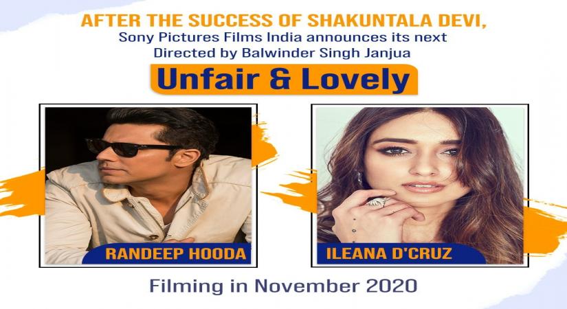 Ileana, Randeep in comedy film about India's obsession with fair skin