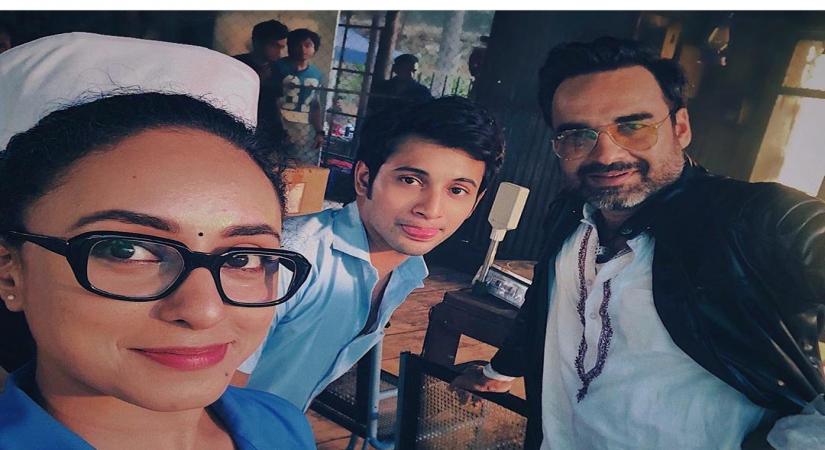 Rohit Saraf recalls shooting with 'the man' Pankaj Tripathi.