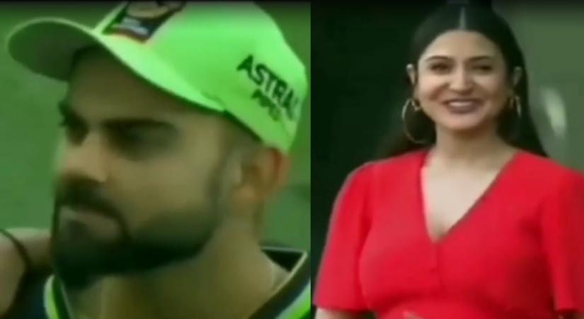 Video of Virat Kohli asking wife Anushka Sharma if she has eaten goes viral.