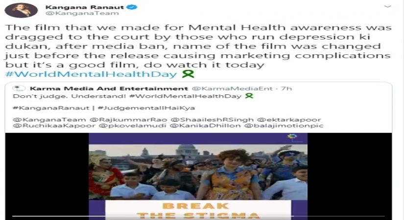 Did Kangana Ranaut just take a dig at Deepika Padukone.