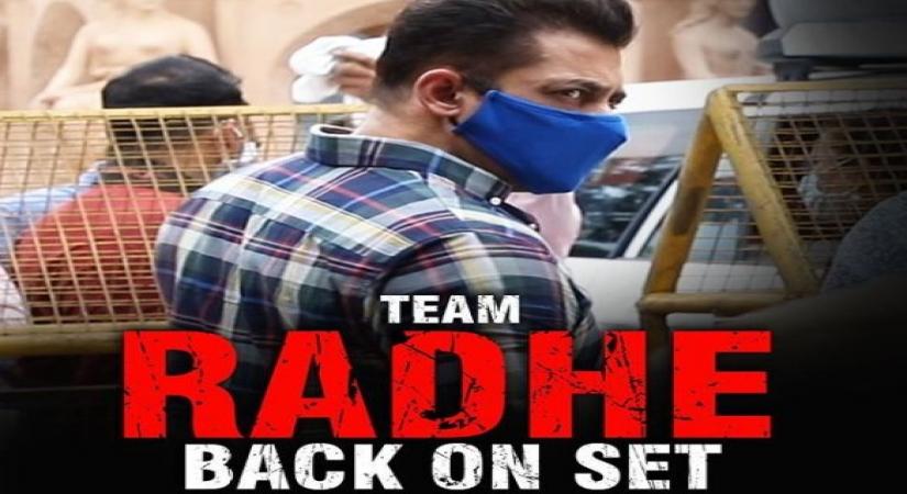 Salman Khan, Disha Patani shoot for 'Radhe' amidst new normal