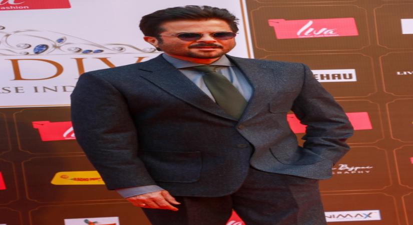 Mumbai: Actor Anil Kapoor at Miss Universe 2020 Grand Finale in Mumbai on Feb 22, 2020. (Photo: IANS)