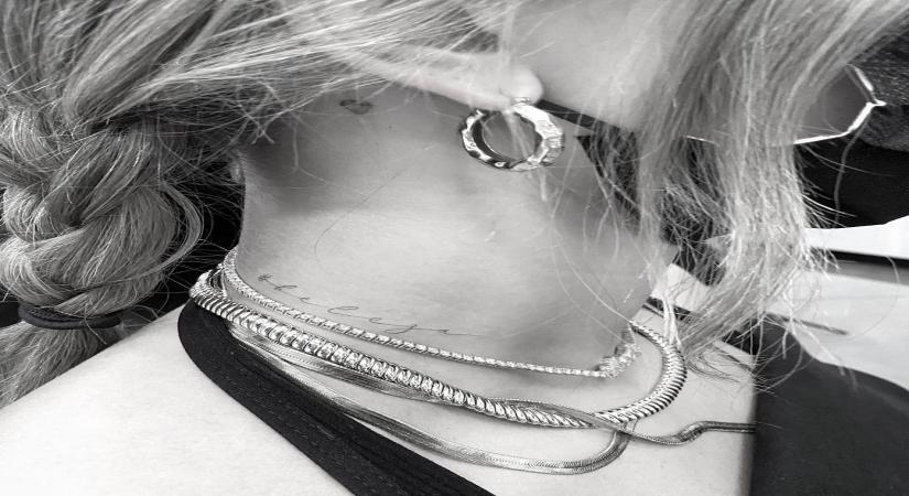 Hailey expresses love for Justin Bieber with new tattoo