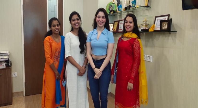Tamannaah thanks doctors, hospital staff after Covid recovery