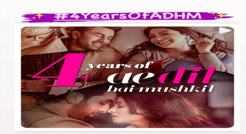 Ae Dil Hai Mushkil turns 4: Anushka Sharma, Karan Johar share nostalgic posts