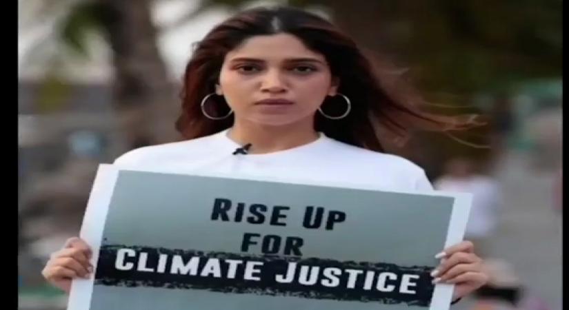 Bhumi Pednekar: I have to use my voice to educate people about climate change.