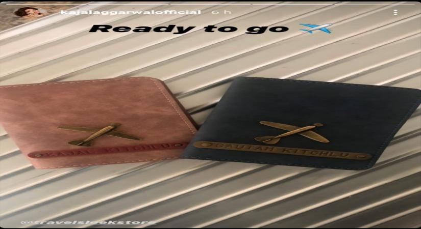 Kajal Aggarwal, husband fly out for honeymoon .