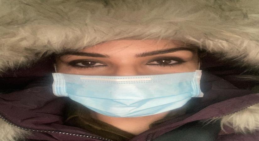 Raveena Tandon prepares for night curfew in Manali.