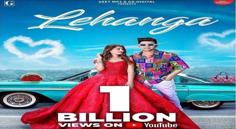 Mahira Sharma's music video for Jass Manak's Lehanga gets one billion views.